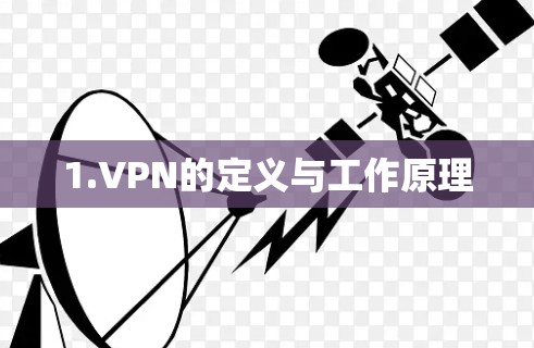 1.VPN的定义与工作原理 1.VPN的定义与工作原理