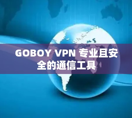 GOBOY VPN 专业且安全的通信工具