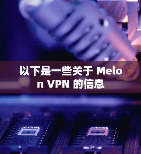 以下是一些关于 Melon VPN 的信息