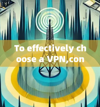 To effectively choose a VPN,consider the following comprehensive approach: