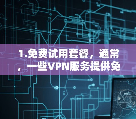 1.免费试用套餐，通常，一些VPN服务提供免费试用，用户可以尝试使用一段时间。试用时间可能为7天、15天或3天，具体取决于服务提供商