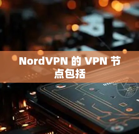 NordVPN 的 VPN 节点包括