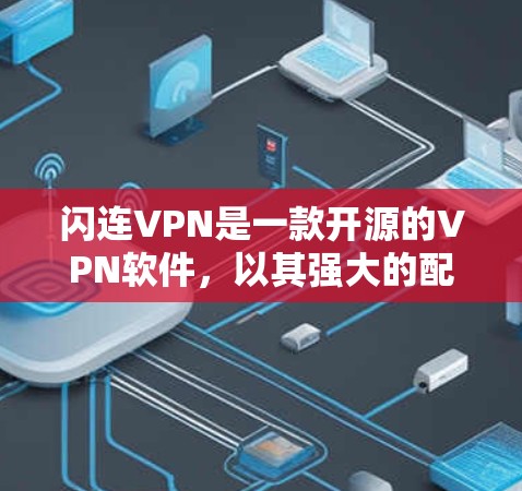 闪连VPN是一款开源的VPN软件，以其强大的配置选项和多样化的功能而著称。以下是关于闪连VPN的功能评测