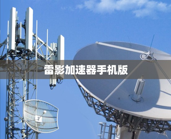 雷影加速器手机版 雷影加速器手机版