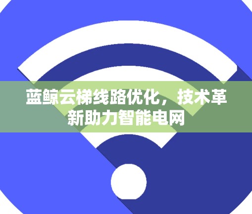 蓝鲸云梯线路优化,技术革新助力智能电网 蓝鲸云梯线路优化,技术革新助力智能电网