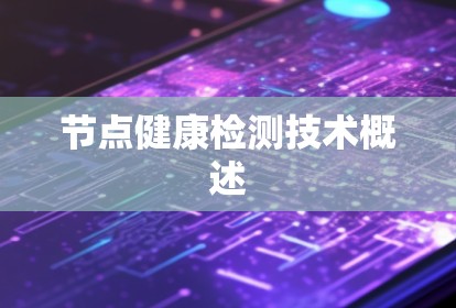 节点健康检测技术概述 节点健康检测技术概述