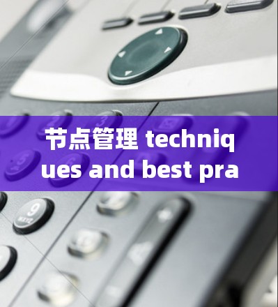 节点管理 techniques and best practices for modern software development 节点管理 techniques and best practices for modern software development