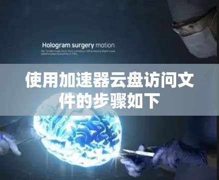 使用加速器云盘访问文件的步骤如下